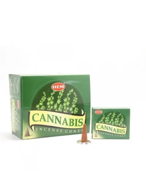 Cannabis Aromalı Konik Tütsü