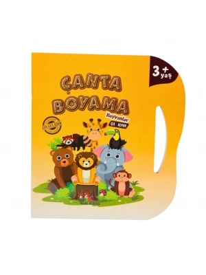 Çanta Kitap Boyama Kitabı Hayvanlar
