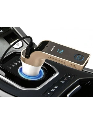 Carg7 Bluetooth Araç Fm Transmitter Usb Girişli