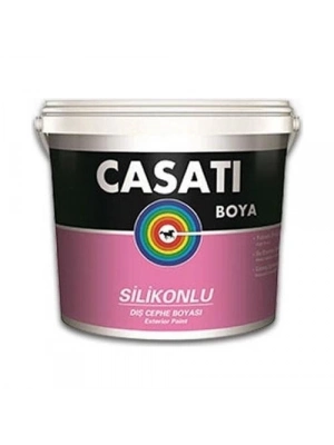 ® Casati Silikonlu Dış Cephe Boyası 2,5 Litre Beyaz