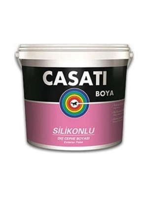 ® Casati Silikonlu Dış Cephe Boyası 7,5 Litre Beyaz