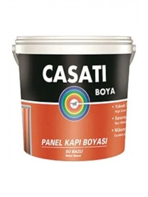 Casati Su Bazlı Panel Kapı Boyası Beyaz 2,5 Litre