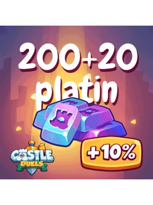 Castle Duels: PvP Arena Battle 200 + 20 Platinum