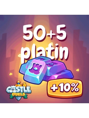 Castle Duels: PvP Arena Battle 50 + 5 Platinum