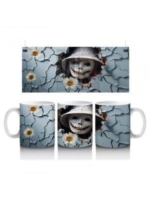 Çatlak Duvar Arasında Meraklı Gözler – Hediyelik Kahve Kupası