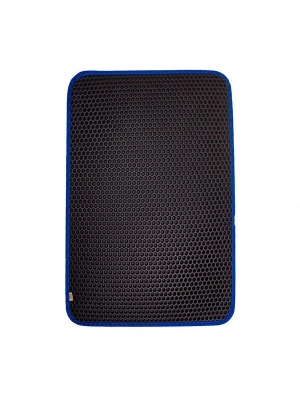 Cattie Altıgen Model Kum Toplayıcı Fonksiyonel Kedi Paspası Large Mavi 50x75 Cm