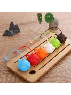 Çaydanlık Tasarımlı Çay Demleme Süzgeci