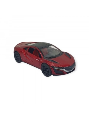 Çek Bırak Araba Metal - 3691C - Kırmızı