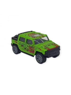 Çek Bırak Araba Metal -K137A7 - Yeşil