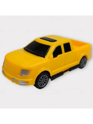 Çek Bırak Arabalar 10 Cm - Sarı Pick-Up