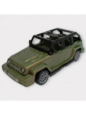 Çek Bırak Arabalar 10 Cm - Yeşil Jeep