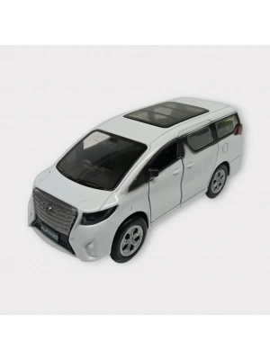 Çek Bırak Metal Araba Sesli Işıklı - Beyaz