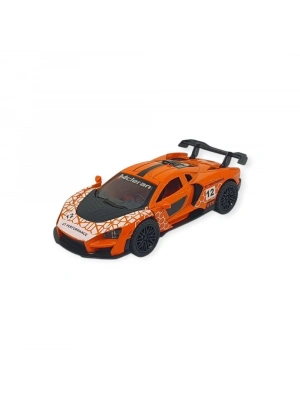 Çek Bırak Metal Arabalar 13 cm - Turuncu