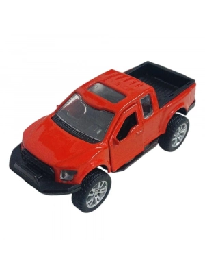 Çek Bırak Metal Arazi Aracı 13 cm - Kırmızı