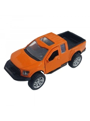 Çek Bırak Metal Arazi Aracı 13 cm - Turuncu