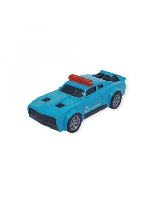 Çek Bırak Metal Küçük Arabalar 8 cm - SH40031 - Açık Mavi