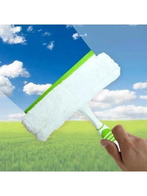 Çekçekli  Mikrofiber Cam Silme Mopu