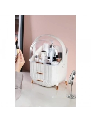 Çekmeceli Kozmetik Organizer Beyaz