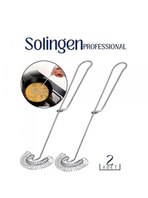 Çelik Spiral Çırpıcı 2 ADET Solingen Professional 718583