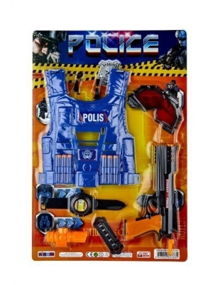 CELIK YELEKLI POLIS SET