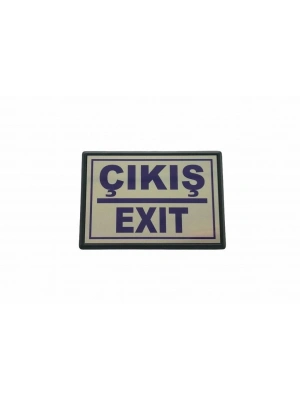 ® Cemax Yönlendirme Büyük Çıkış (Exit) 13X8,5 cm