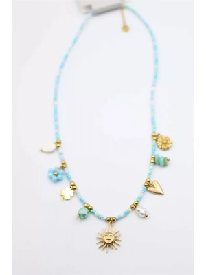 Charm Deniz Kolye - Turkuaz