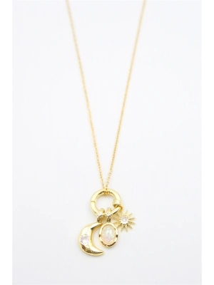 Charm Kolye - Altın