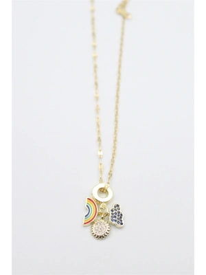 Charm Kolye - Altın