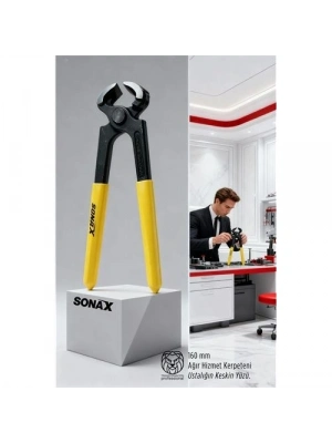 ® Chrome Vanadium Ağır Hizmet Kerpeteni - Profesyonel Seri 160mm Yüksek Mukavemetli Usta Tipi