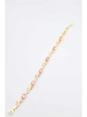 Çiçek Bileklik - Altın