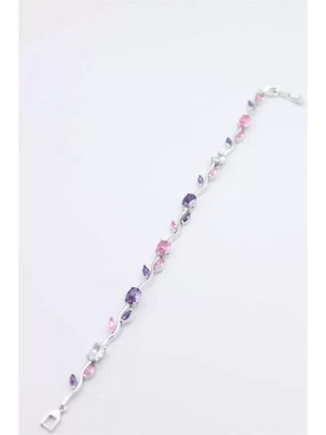 Çiçek Bileklik - Gümüş