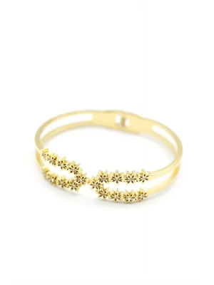 Çiçek Bilezik - Altın