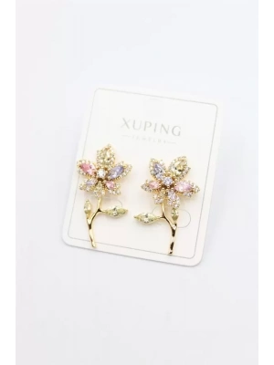 Çiçek Küpe - Altın