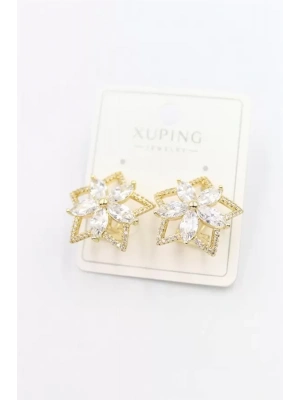 Çiçek Küpe - Altın