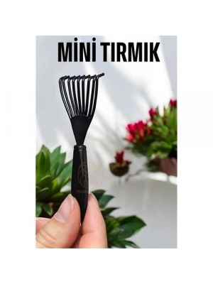 Çiçek Toprağı Temizleme Tırmığı Mini Tırmık