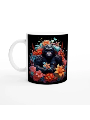 Çiçeklerin Efendisi Goril Kupa Bardak