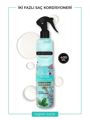 Çift Fazlı Kinoa & Kenevir Kondisyoner Fön Suyu 400 ML - mrfs