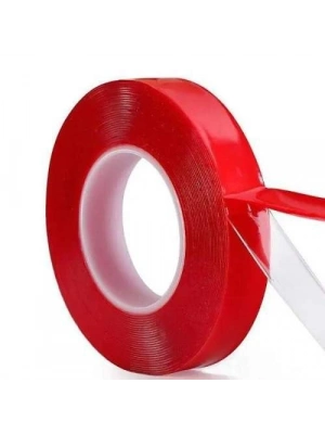 Çift Taraflı Akrilik Silikon Bant Yüksek Mukavemetli 18mm x 2 metre
