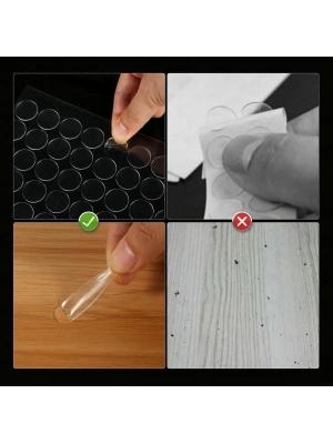 Çift Taraflı Yuvarlak Montaj Macunu 420 Adet