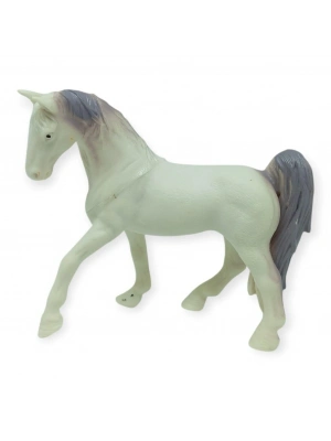 Çiftlik Hayvanları Serisi - Yarış Atı 12 cm - Beyaz
