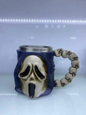 Çığlık Çelik Kupa Bardak Kod 220051