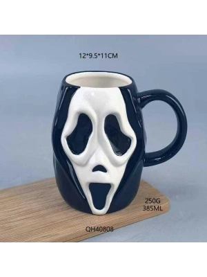 Çığlık Seramik Kupa Bardak