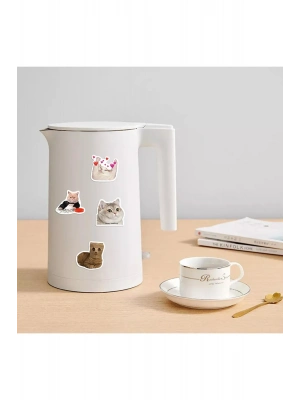 Çılgın Kediler Macbook Notebook Tablet Telefon Ajanda Laptop Defter Sticker Seti