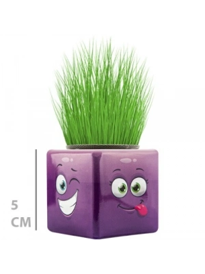Çim Adam Mini Küp Emoji Figürlü 1 Adet