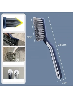 Cımbızlı Fırça Çok Amaçlı  Kademeli Kesim Uçlu Banyo Klozet Kenarı Pencere Temizleme Aparatı