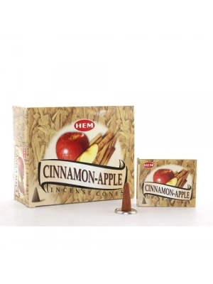 Cinnamon Apple Aromalı Konik Tütsü