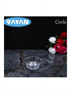 Circle Tekli Yuvarlak Cam Kahvaltılık Royaleks-81474