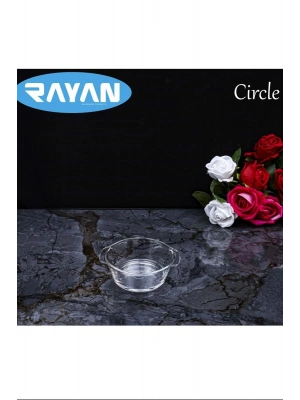 Circle Tekli Yuvarlak Cam Kahvaltılık Royaleks-81474