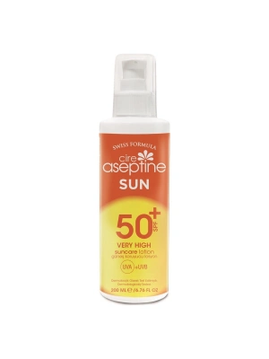 Cire Aseptine Sun Güneş Koruyucu Losyon 50 SPF 200ml