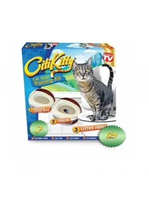 CitiKitty Klozet Kedi Tuvaleti Eğitim Seti